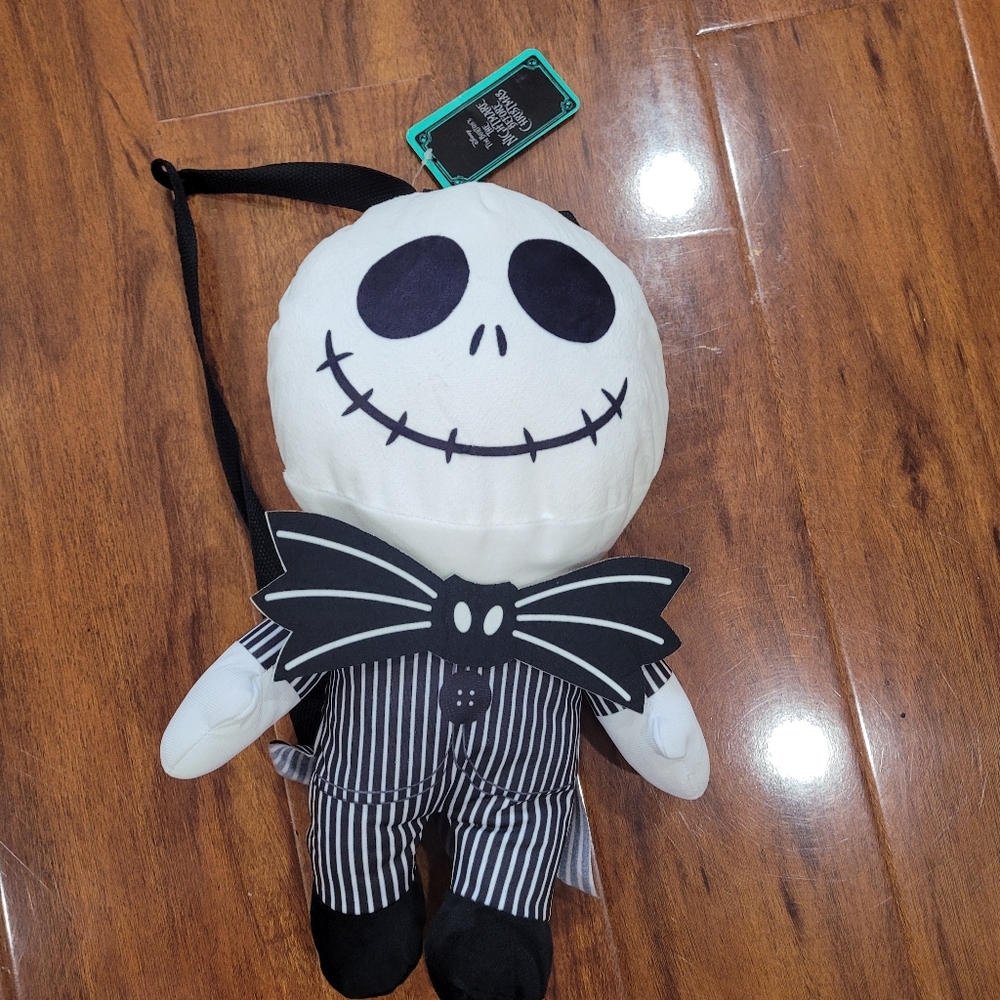 Jack Skellington Plush Backpack